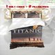 thumbnail image 1 of 3pcs Titanic Print Bedding Set Soft Duvet Cover and 2 Pillowcases for All Seasons Ideal Choice as Home & Guest Room Decor or Holiday/Party Gift 1+2 (No Insert), 1 of 5