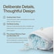 thumbnail image 2 of Almohada corporal Coop Home Goods Cool+, gel viscoelástico y refrescante, 2 of 9