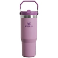 Vaso Stanley Iceflow Flip Straw, 900 Ml, Color Lila