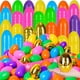 thumbnail image 1 of Huevos de Pascua Sufuplay 100 piezas, set de plástico colorido de 7,5 cm, 1 of 8