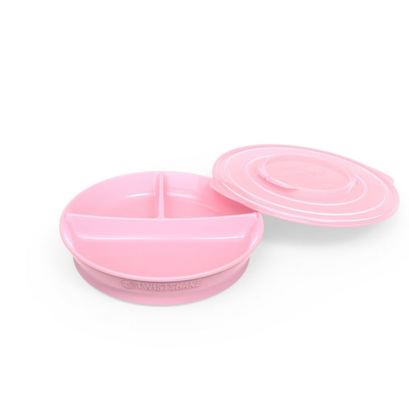 Plato Dividido 6+m Rosado