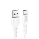 thumbnail image 1 of Cable Hoco DU01 Novel USB a Tipo C 1m Blanco, 1 of 3