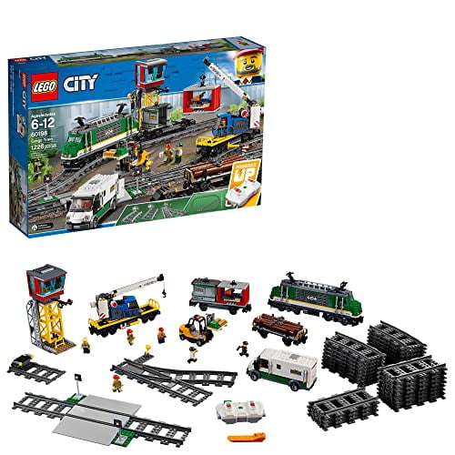 Edificio de trenes de control remoto LEGO City Cargo Train, LEGO, Tren de carga, Control remoto Bluetooth, 10 velocidades