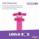 thumbnail image 2 of Juguete de peluche para múltiples mascotas Loofa Squeaky, 30 cm, suave, 2 of 8