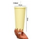 thumbnail image 5 of Pack De 6 Vasos Beige Plastico Tipo Starbucks Con Bombilla Y Tapa, 5 of 5