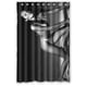 thumbnail image 1 of Cortina de ducha con diseño de Angelina Jolie y ganchos (60 x 72 pulgadas), 1 of 3