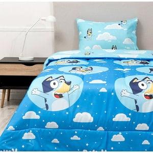 Mashini - Cubrecama Plumón Infantil Niño Niña Bluey