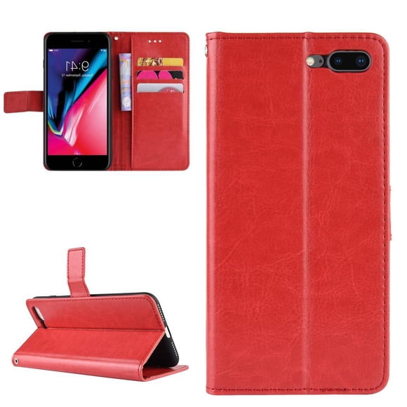 Funda tipo libro para iPhone SE 2022/2020, cartera todo‑en‑uno, funda multifuncional con tarjetero y correa de muñeca desmontable