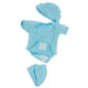 thumbnail image 2 of mono azul mameluco calcetines sombrero conjunto para 10 '' - 11 '' renacer baby girl muñeca, 2 of 2