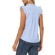 thumbnail image 3 of INSPIRE CHIC Blusa de Cuadros para Mujer de Regreso a Clases con Cuello en V y Mangas con Volantes Azul Talla L, 3 of 6