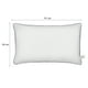 thumbnail image 3 of Almohada Nautica Home King 50x91cm Hipoalergénica - Media, 3 of 6