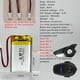 thumbnail image 2 of Batería HXJNLDC 802540 3,7 V 900 mAh para la serie Sena 10S/20S/30K, 2 of 8
