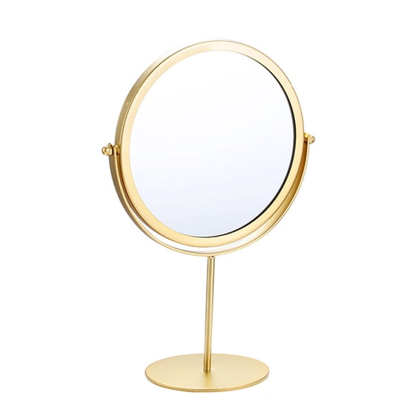 Espejo De Maquillaje Nórdico Flexible Y Ajustable Para Escritorio, Espejo De Tocador Portátil Plegable Con Rotación De 360° Y Soporte Para Ducha, Espejo Cosmético Cuadrado Para Afeitarse.