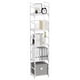 thumbnail image 1 of Biblioteca Fiducial Home Blanca Estrecha de 5 Niveles 145 cm, 1 of 6