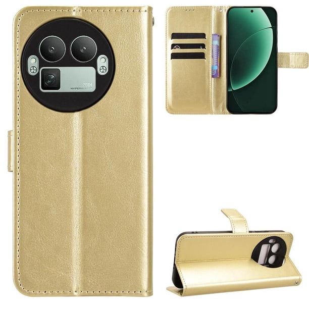 Funda tipo libro para OPPO Realme GT8 Pro, cartera todo‑en‑uno, funda multifuncional con tarjetero y correa de muñeca desmontable