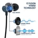 thumbnail image 3 of Auriculares HELM F2 con cable y doble driver planar magnético, 3 of 7