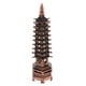 thumbnail image 2 of Decoración Del Hogar Wenchang Pagoda Tower Statue Fengshui Ornament Brown-L-9 Tier, 2 of 5