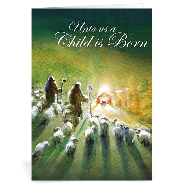 Tarjetas de Navidad Just Cards Direct 20 unidades – Pastores