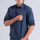 thumbnail image 2 of Camisa Hombre Rutor Azul S, 2 of 3