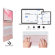 thumbnail image 5 of Funda Con Teclado Rosado Para iPad Pro 11 M4 2024 Español, 5 of 8