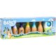 thumbnail image 1 of Juego de Bolos Bluey de Madera, 6 Pines, Interior y Exterior, 1 of 3
