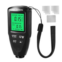 Magideal - Medidor De Espesor De Revestimiento Con Autocalibración, Medidor De Capa De Pintura, Medidor De Profundidad De Pintura Para Automoción, Carrocerías De , Negro