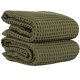 thumbnail image 1 of PÜSKÜL Natural Toallas de Baño de Algodón Turco 100% con Tejido Waffle, Juego de 2, Extra Grande, 1 of 9