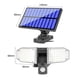 thumbnail image 5 of Luz solar de pared dividida para exteriores con amplia iluminación, 100 LED, IP65, resistente al agua, foco de seguridad con detección de energía solar para garaje, porche y patio., 5 of 8