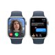 thumbnail image 4 of Reacondicionado Funda de aluminio plateado para Apple Watch Series 9 [GPS + Cellular 45 mm] con correa deportiva azul tormenta S/M (renovada), 4 of 5