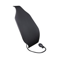Magideal - Cojín De Apoyo Lumbar Para Coche, Cojín Trasero, Accesorios Para Automóviles, Fácil De Instalar, Ajustable, Resistente Al Desgaste, Almohada De Apoyo Negro