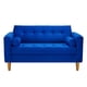 thumbnail image 1 of Sofa Retro 2c Felpa 04 Azul Rey, 1 of 6