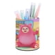 thumbnail image 1 of Billy Bam Bam-theme Cylinder Pen Holder Pencil Organizer with Flannel Lining PVC Leather Material Cardboard Base for study work 10*8CM, 1 of 6