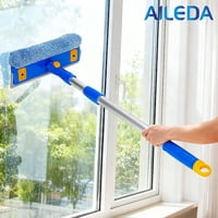 Aileda Limpiador De Vidrios Con Mango Extensible De 53 A 81 Cm