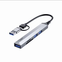 Hub Remax Ru-U7 Usb + Tipo-C