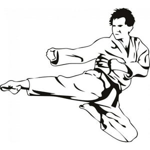 Rienda Libre Graphics - Decomural Martial Arts Karate Ws-18638