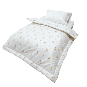 Kinderflex - Set Cuna Playard 100% Algodón Bambi