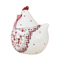 Bothyi - Tarro De Almacenamiento De Huevos De Loza, Recipiente Divertido Para Huevos Para Comedor, Hogar, Boda