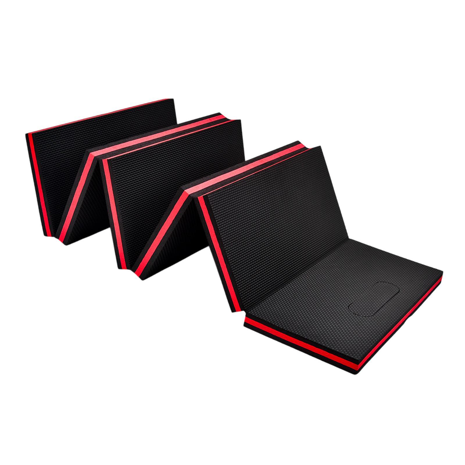 Magideal - Mecánica Plegable Eva Mat De Espesor Guente De Espesor Impermeable De Mantenimiento Premium Mostín Plegable Eva Para Almohadilla De Almohadilla Rojo