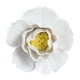thumbnail image 4 of Esculturas Decorativas De Pared De Flores De Cerámica Para El Hogar, Dormitorio, Oficina, Blanco, 4 of 5