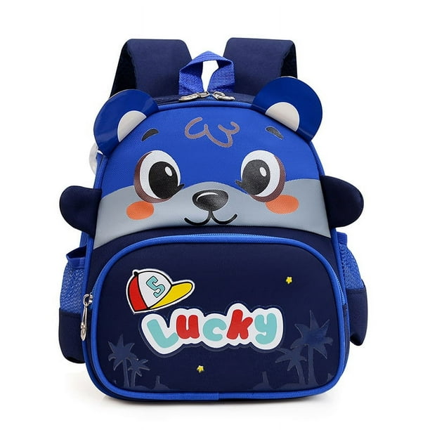 New Smiling Face Cute Girls Kindergarten Cartoon Schoolbags Large Capacity School Backpack Primary School Backpacks Kids Boy Bag