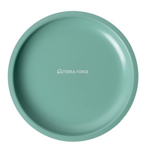 Terra Force - Plato Camping Aluminio 19Cm Turquesa