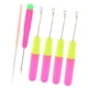 thumbnail image 3 of 6pcs Agujas de Ganchillo con Gancho de Cierre para Pelo / Micro Braid Dread Lock Manteniendo, 3 of 5