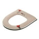 thumbnail image 1 of Cojín Grueso Para Asiento De Inodoro, Alfombrilla Universal Para Asiento De Inodoro, Para Baño, Color Beige, 1 of 3