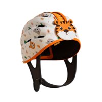Magideal - Gorro De Casco Para Bebé, Gorro De Protección Cómodo Suave Anticolisión Para Niños Y Niñas Tigre