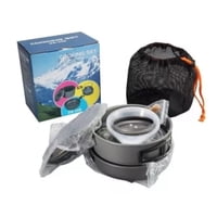 Click Ventas - Set Ollas Outdoor Camping Cocinilla Utensilios Ds-308
