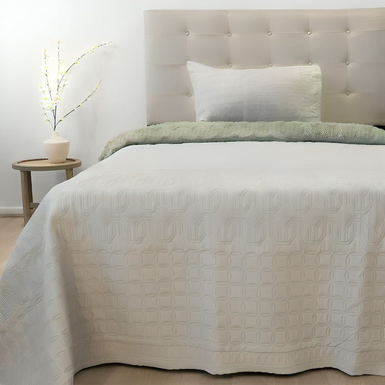 Quilt Hotpress Viena Con Sherpa 2.5 Plazas / Arena – Doral