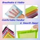 thumbnail image 3 of Bolsas de malla ZSlactp con cierre, 5 piezas, 3 of 3