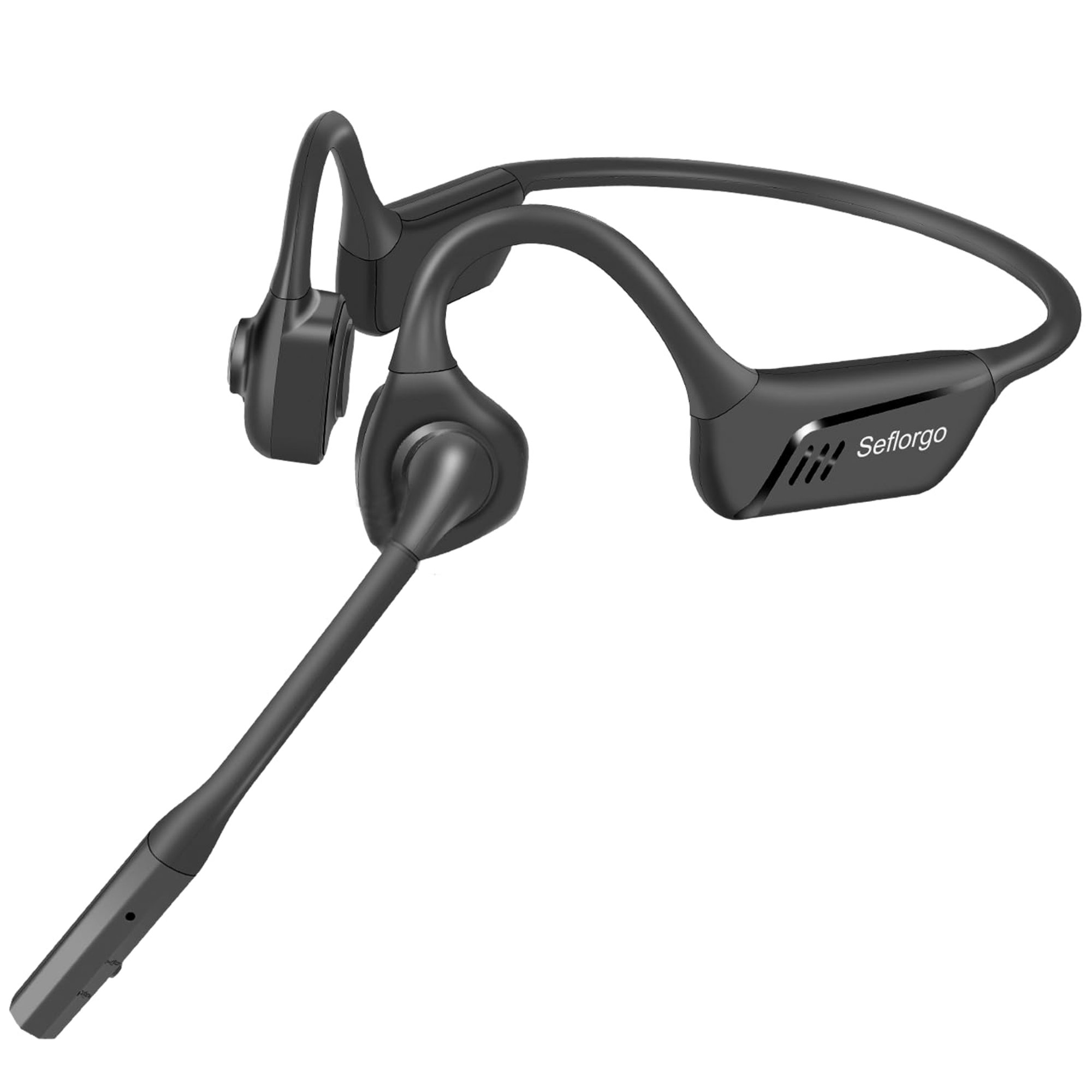 Auriculares Bluetooth Seflorgo Trucker Con Micrófono Dsp Con Cancelación De Ruido