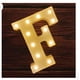 thumbnail image 2 of Letras Led Decorativas De 22cm Matrimonios, Fiestas, Cumpleaños Letra "F", 2 of 3