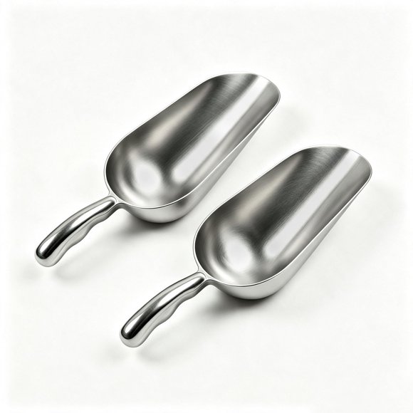 Cucharas Medidoras de Aluminio VBQFDPH 340 ml (2 unidades)